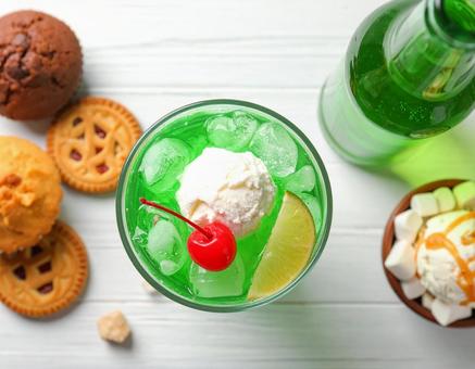 おしゃれなカフェの写真