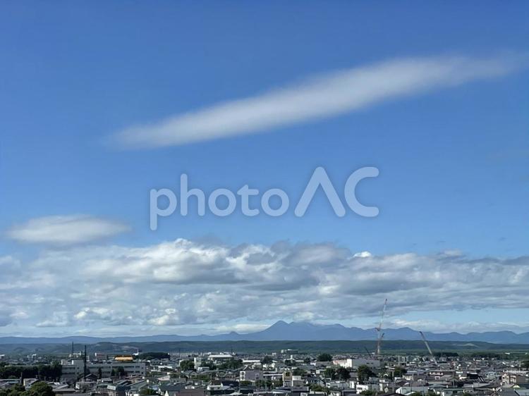 北海道の風景　13323 北海道の風景,北海道,空の写真素材