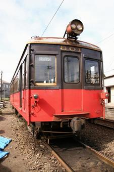 銚子電鉄、デハ801号 銚子電鉄,銚電,デハの写真素材