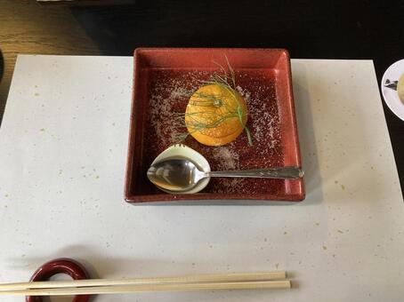みかん　料理　 みかん,料理,料亭の写真素材