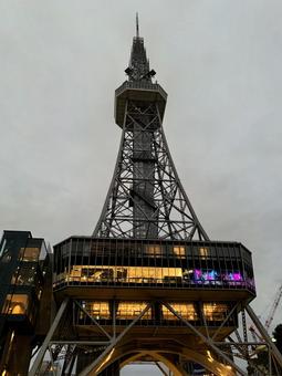 ミライタワー_2020_1 中部電力miraitower,名古屋テレビ塔,栄の写真素材