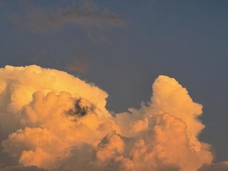Photo, cumulonimbus, evening, cloud, 