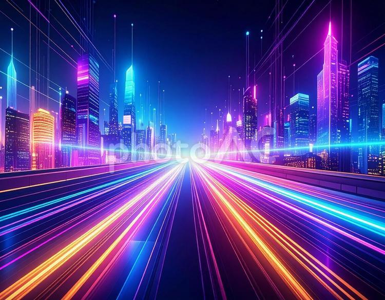 サイバー素材 サイバー,テクノロジー,かっこいいの写真素材