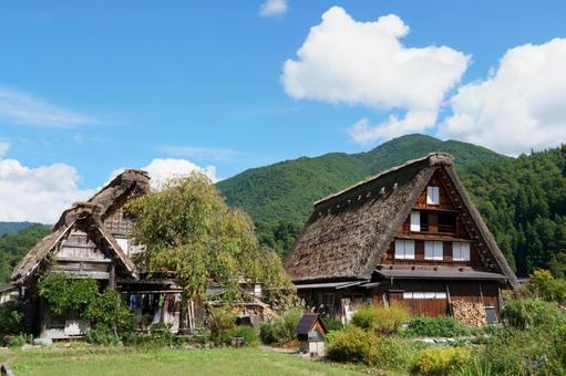 白川郷 合掌造り 白川郷 合掌造り 白川郷,合掌造り,世界遺産の写真素材