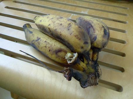 熟したバナナの写真