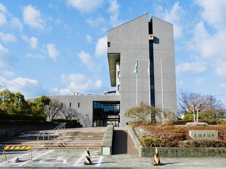 赤穂市役所東玄関3 赤穂市,赤穂市役所,市役所の写真素材