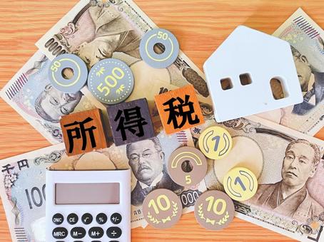 所得税 所得税,税金,確定申告の写真素材