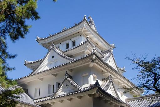 大垣城 大垣城 大垣城,天守閣,城の写真素材