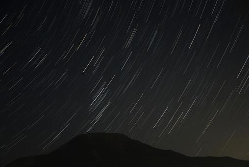 伊吹山5 伊吹山5 伊吹山,山,星の写真素材