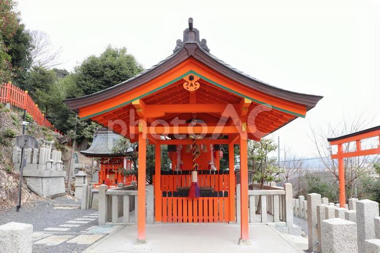 建勲神社　 義照稲荷神社 建勲神社,義照稲荷神社,たけいさおじんじゃの写真素材