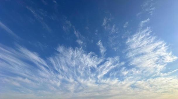 冬の空 冬の空の写真