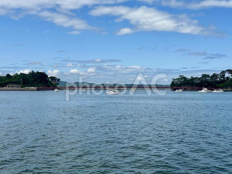 松島の風景 宮城県,松島,日本三景の写真素材