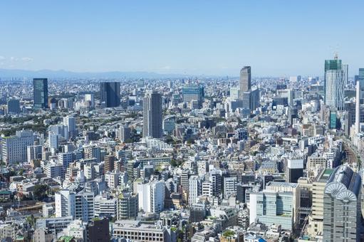 從摩天大樓看東京的風景, JPG 從摩天大樓看東京的風景, 城市景观, 城市, 都会, JPG