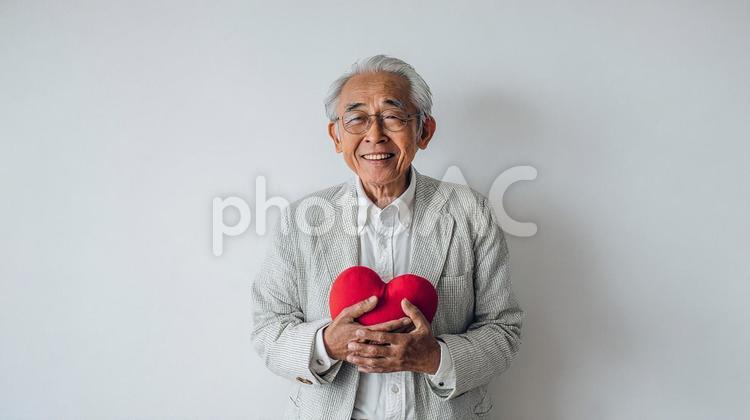 推しからの愛を大切に 推し活,笑顔,ハートの写真素材