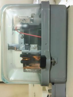 電力量計 電力量計 電力量計,配電,電気メーターの写真素材