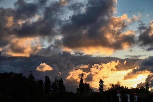 夕焼け 2025/8/12 夕焼け 2025/8/12の写真