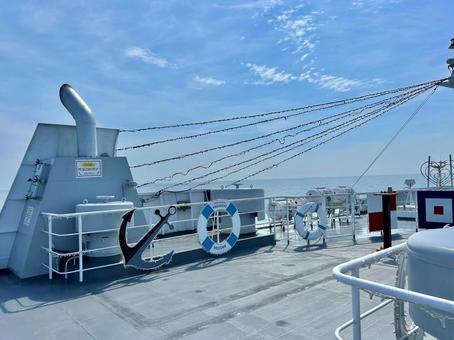 初島フェリー 初島フェリー 初島,フェリー,船の写真素材