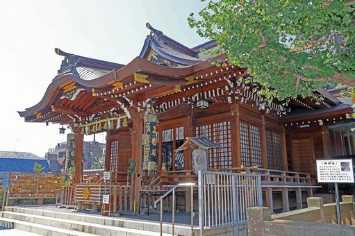 大鳥神社（目黑） 大鳥神社,目黒村総鎮守,目黒区最古の写真素材