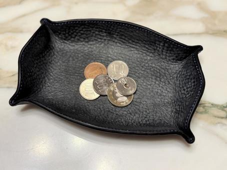 レザークラフト キャッシュトレイ,レザー,アラスカレザーの写真素材