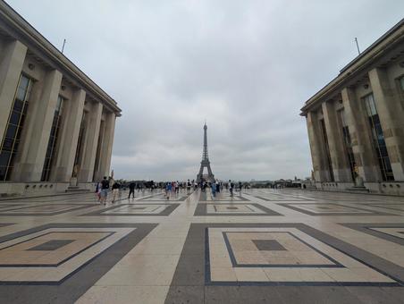 エッフェル塔 エッフェル塔,パリ,フランスの写真素材