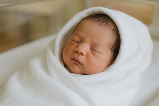 生まれたての赤ちゃん・新生児・出産 生まれたての赤ちゃん・新生児・出産の写真