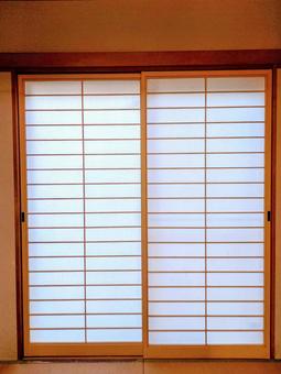 障子 障子,扉,和室の写真素材