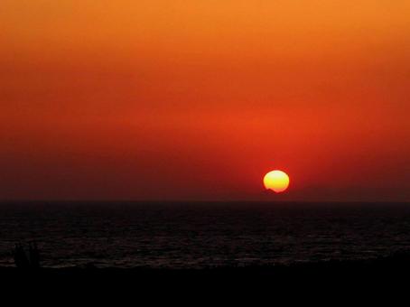太陽と空 太陽と空の写真