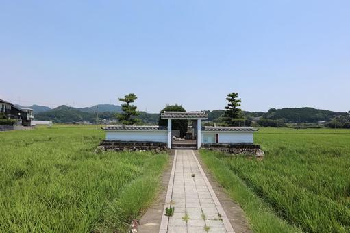 井伊共保出生の井戸 井伊共保出生の井戸 井伊家,井伊谷,井戸の写真素材