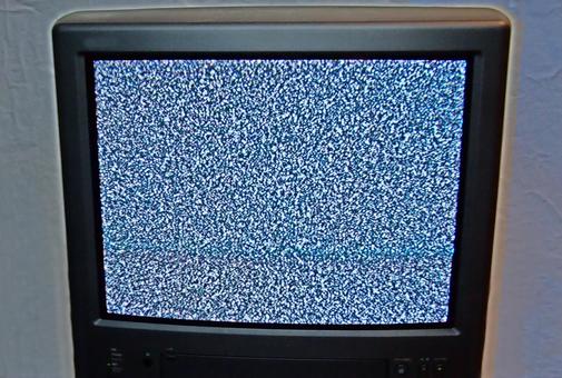 テレビの画面 テレビ,テレビ画面,砂嵐の写真素材