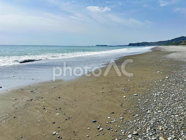 新宮市　王子ヶ浜　大浜海岸 新宮市,王子ヶ浜,大浜の海岸の写真素材