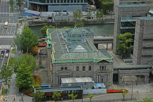 日本銀行 大阪支店 旧館 日本銀行 大阪支店 旧館 大阪,日本銀行,日銀の写真素材
