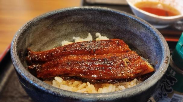うな丼 うな丼 食事,外食,定食の写真素材