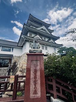 墨保一夜城11 墨保一夜城11 石垣,城郭,天守の写真素材