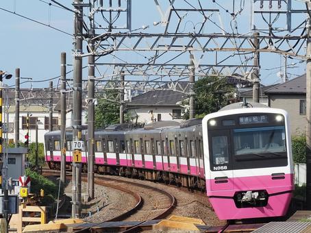 京成松戸線 N800形 N858編成 京成松戸線 N800形 N858編成の写真