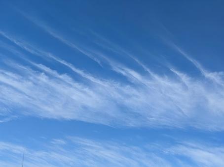 青空 空,空模様,晴れの写真素材