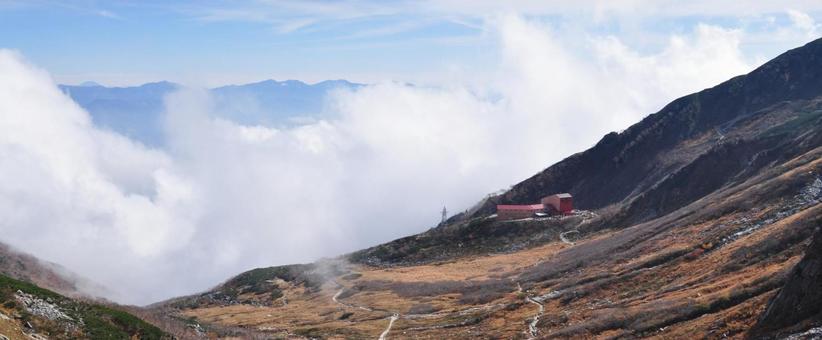 駒ヶ岳上からの風景 駒ヶ岳上からの風景の写真