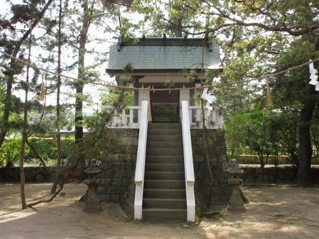 Photo, kamo shrine, a shrine, matsuda of tsuda, 