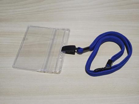 Photo, name holder, name tag case, hanging name tag, 