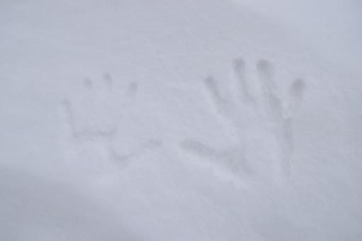 雪手形 雪手形の写真