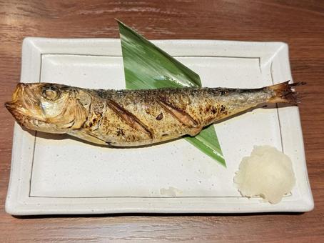 焼き魚 焼き魚,魚,塩焼きの写真素材