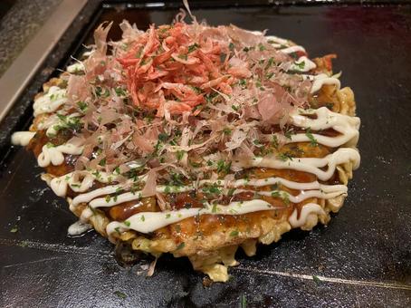 お好み焼き お好み焼きの写真