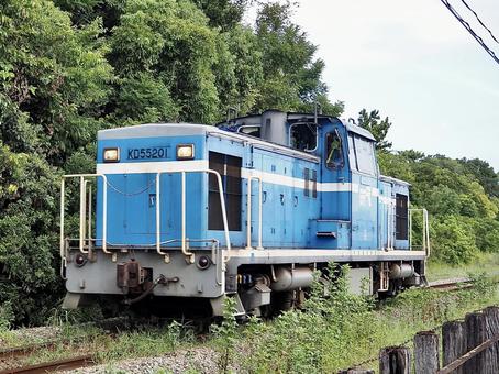 京葉臨海鉄道 KD55形 貨物列車 京葉臨海鉄道 KD55形 貨物列車 京葉臨海鉄道,臨海鉄道,kd55形の写真素材