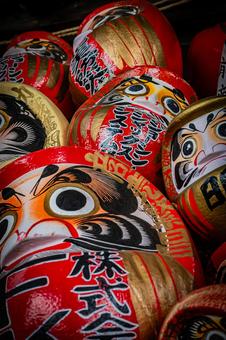 群馬県　少林寺達磨寺 群馬,群馬県,達磨寺の写真素材