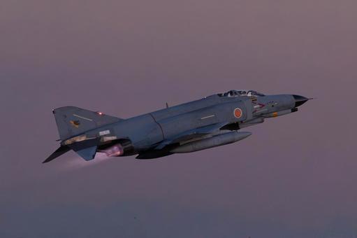 ファントムF-4EJ改 戦闘機,退役,空自の写真素材
