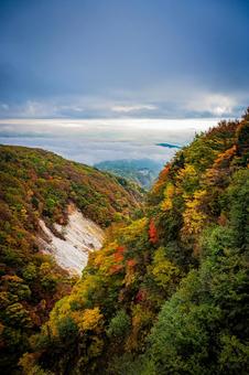 福島県　磐梯吾妻スカイラインの風景 磐梯吾妻スカイライン,福島,福島県の写真素材