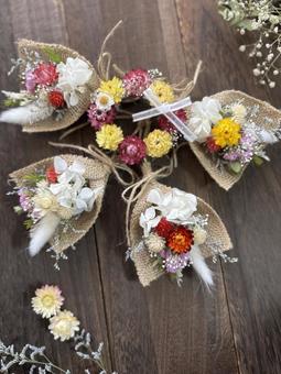 ドライフラワー　ガーランド　リース はな,花,フラワーの写真素材