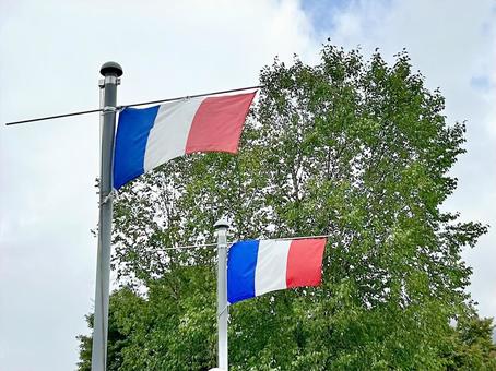フランス国旗 フランス国旗 フランス国旗,フランス,国旗の写真素材