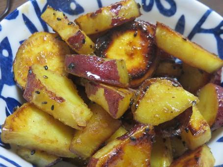 大学芋 紅はるか,大学芋,美味しいの写真素材