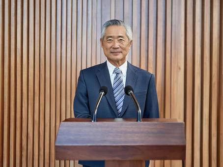 記者会見場_AS000015の写真