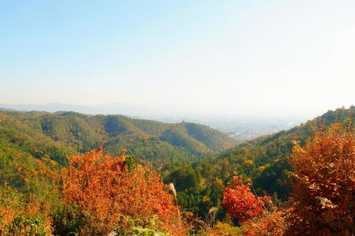 色づく山々 色づく山々の写真